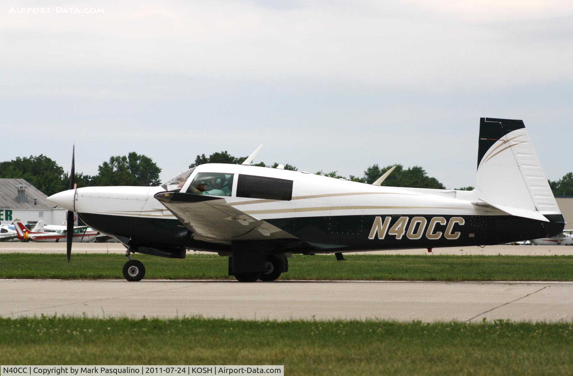 N40CC, 1981 Mooney M20K C/N 25-0646, Mooney M20K