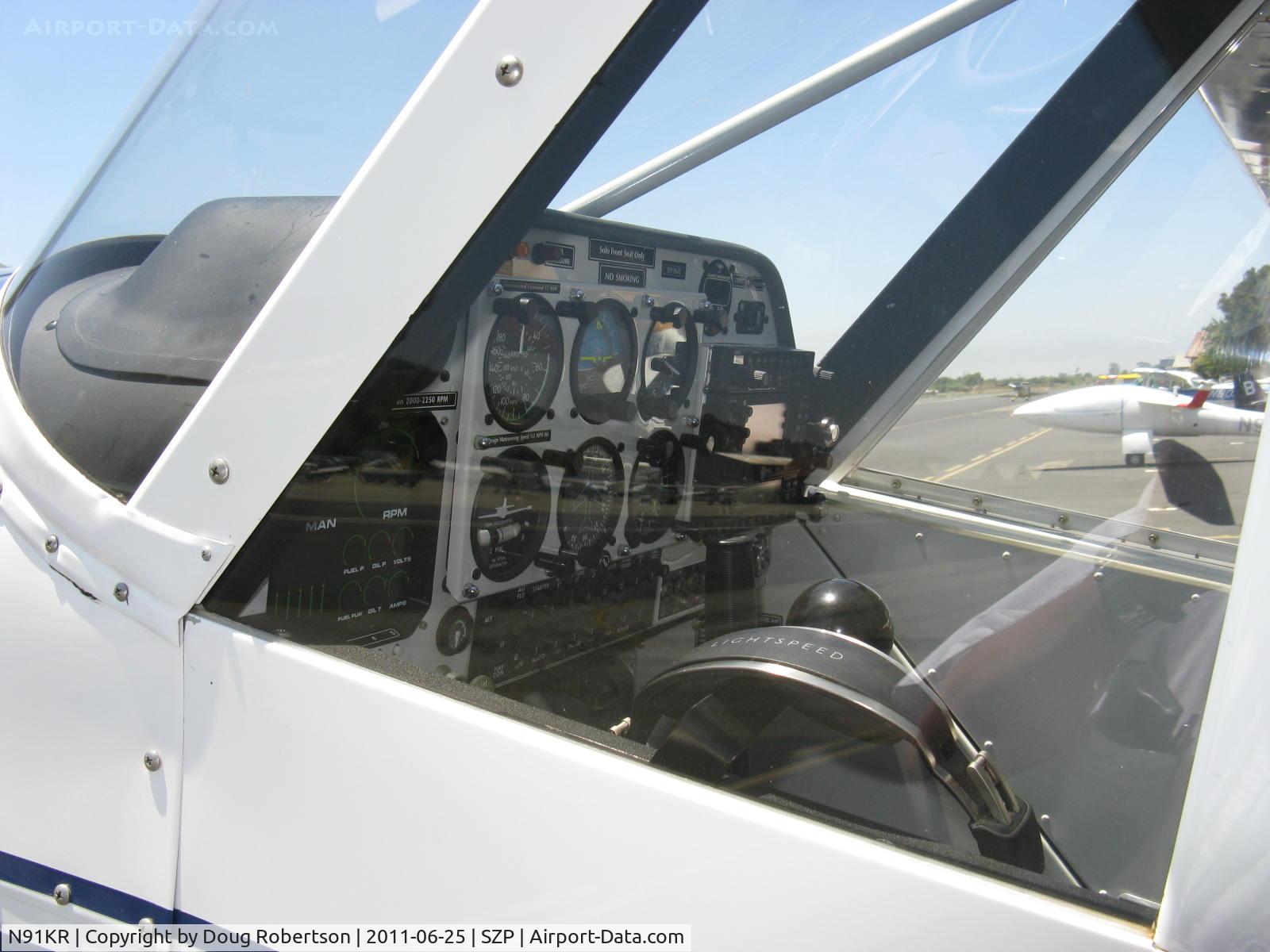 N91KR, 2003 Aviat A-1B Husky C/N 2240, 2003 Aviat A-1B HUSKY, Lycoming O-360 180 Hp, panel