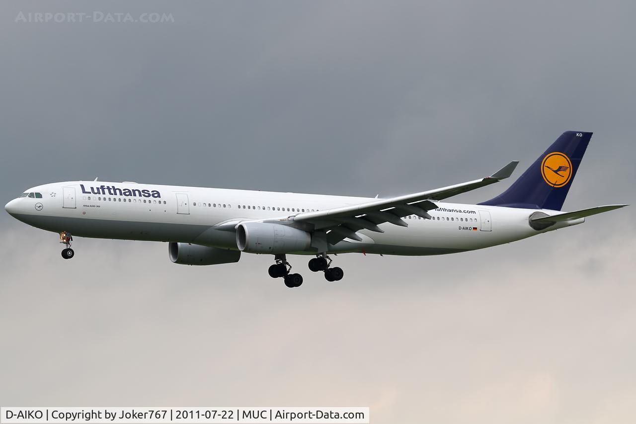 D-AIKO, 2009 Airbus A330-343X C/N 989, Lufthansa