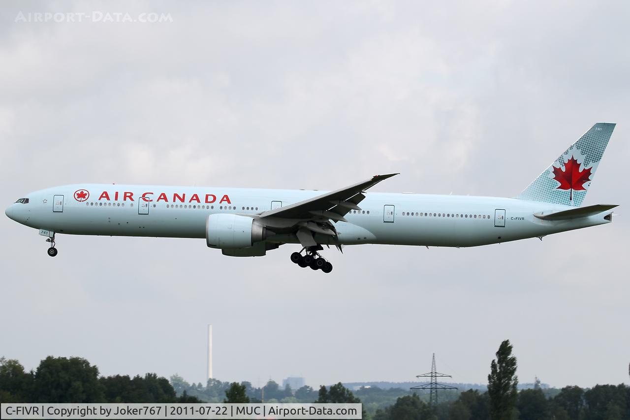 C-FIVR, 2008 Boeing 777-333/ER C/N 35241, Air Canada