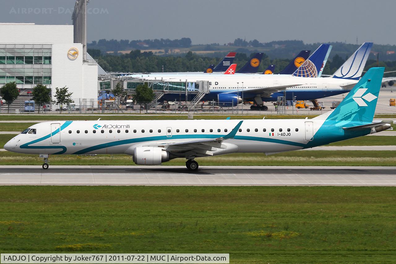 I-ADJO, 2009 Embraer 195LR (ERJ-190-200LR) C/N 19000280, Air Dolomiti