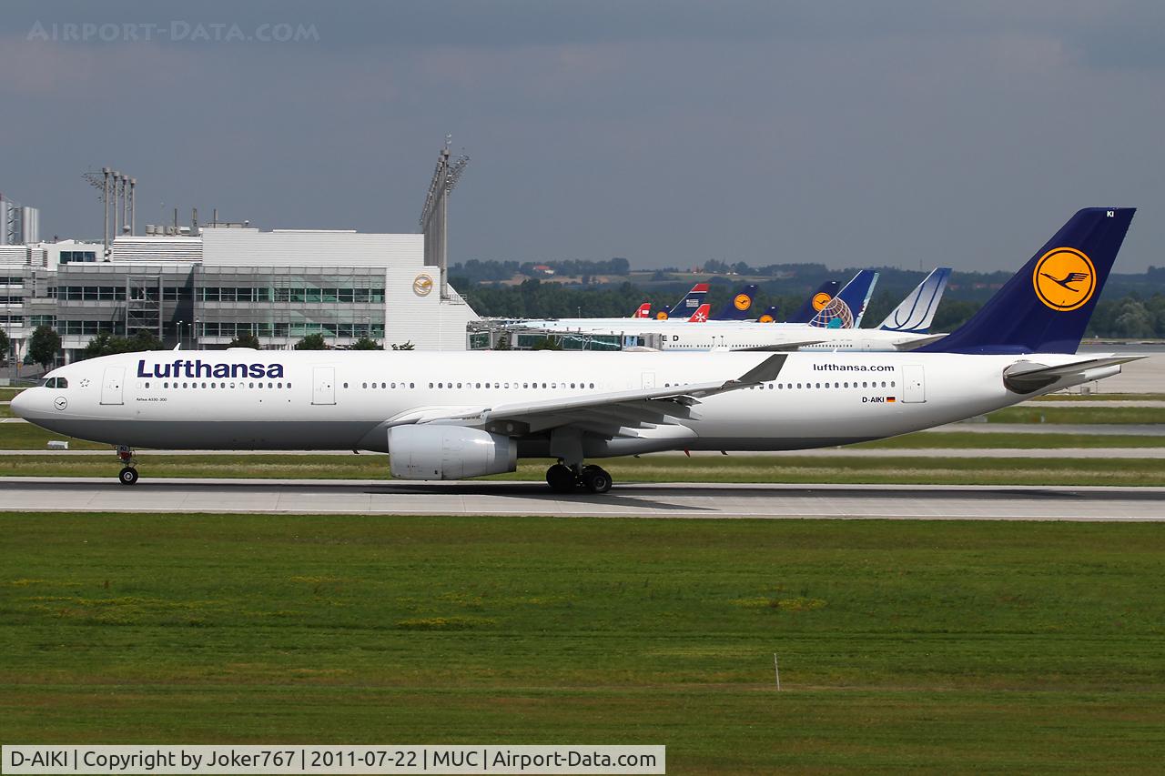 D-AIKI, 2005 Airbus A330-343X C/N 687, Lufthansa