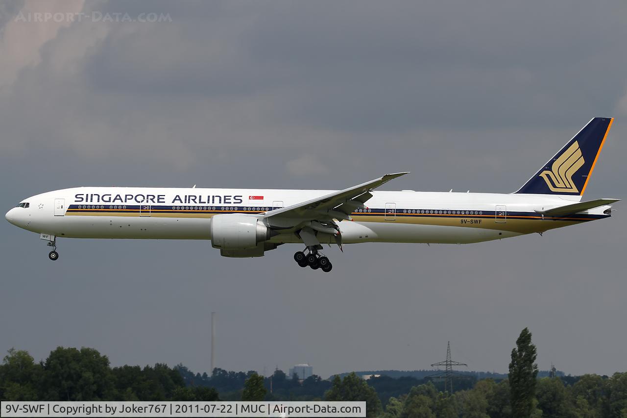 9V-SWF, 2006 Boeing 777-312/ER C/N 34571, Singapore Airlines