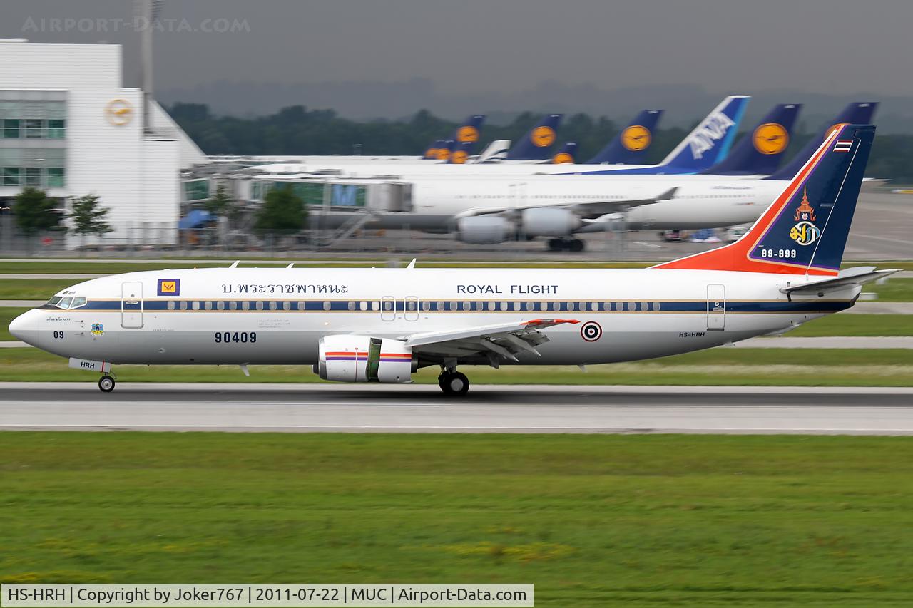 HS-HRH, 1990 Boeing 737-448 C/N 24866, Thailand - Air Force