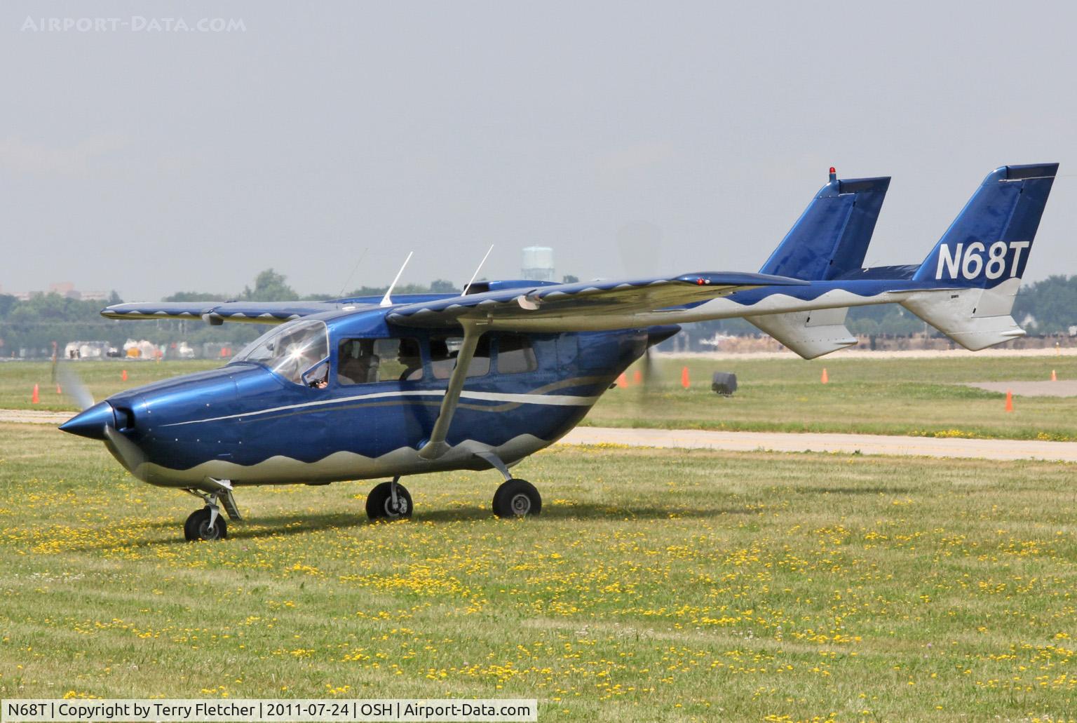 N68T, 1969 Cessna 337E Super Skymaster C/N 33701224, 1969 Cessna 337E, c/n: 33701224 at Oshkosh 2011