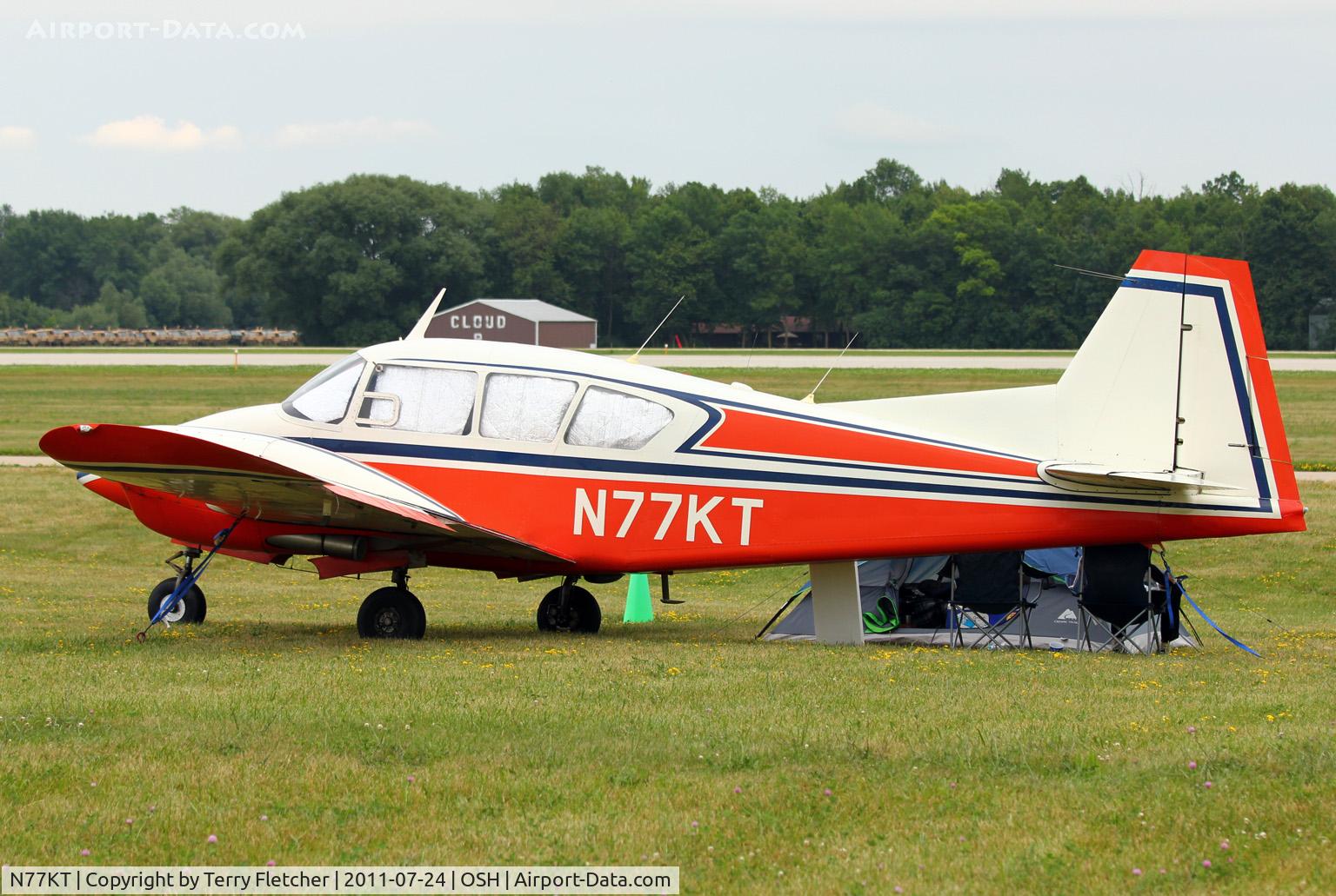 N77KT, 1958 Piper PA-23-160 Apache C/N 23-1306, 1958 Piper PA-23-160, c/n: 23-1306 at 2011 Oshkosh