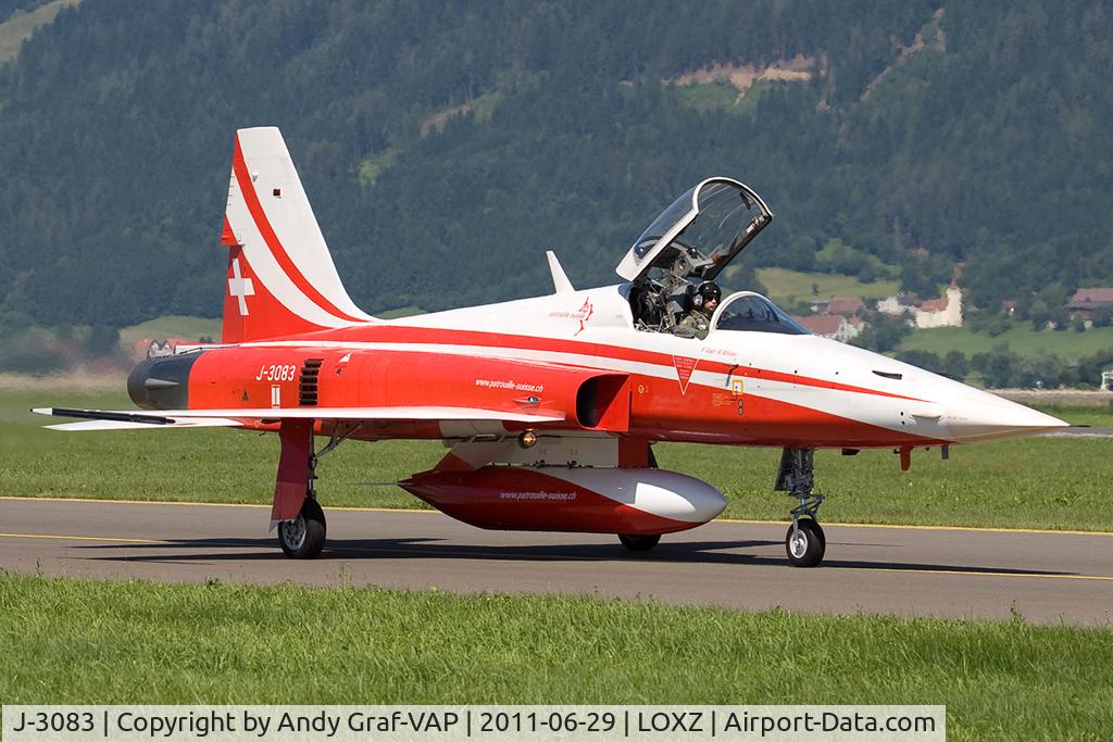 J-3083, Northrop F-5E Tiger II C/N L.1083, Swiss Air Force F-5