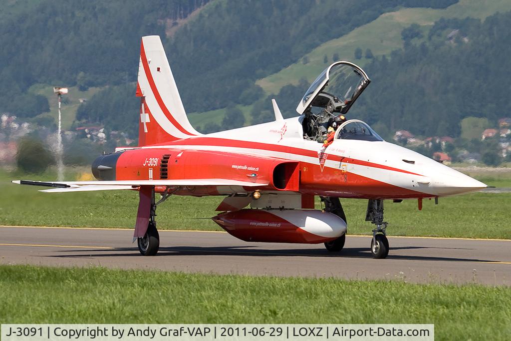 J-3091, Northrop F-5E Tiger II C/N L.1091, Swiss Air Force F-5