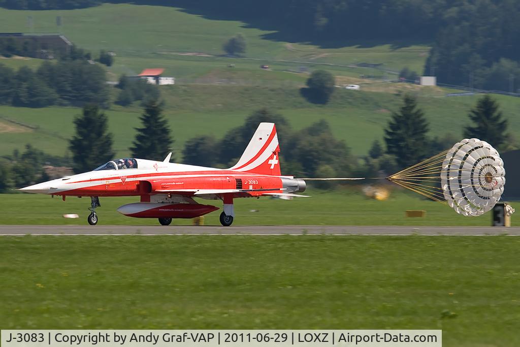 J-3083, Northrop F-5E Tiger II C/N L.1083, Swiss Air Force F-5