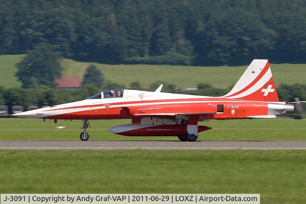 J-3091, Northrop F-5E Tiger II C/N L.1091, Swiss Air Force F-5