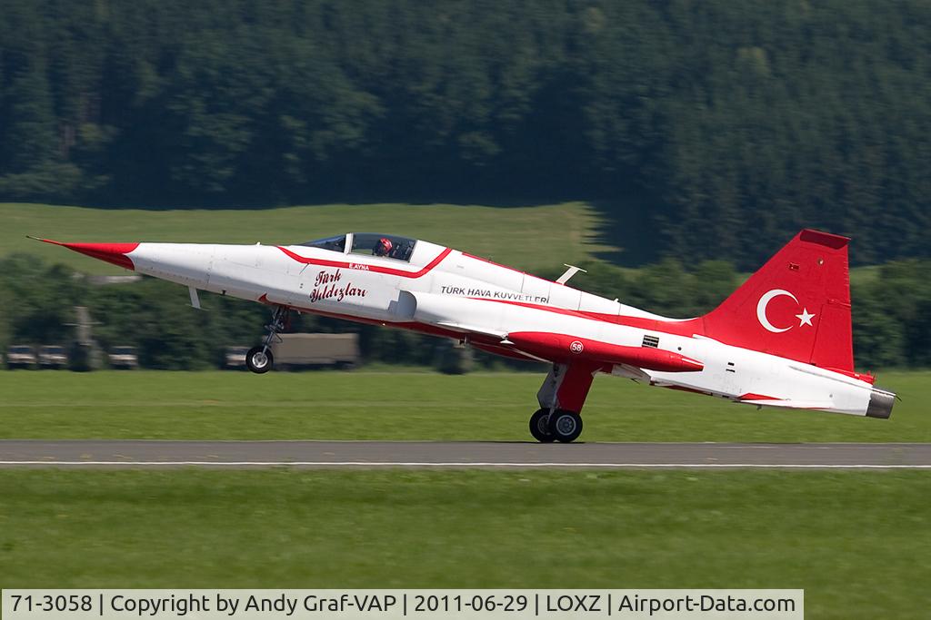 71-3058, 1971 Canadair NF-5A Freedom Fighter C/N 3058, Turkish Air Force F-5
