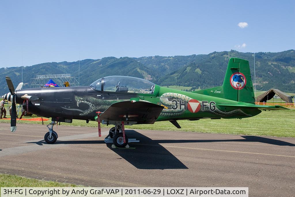 3H-FG, Pilatus PC-7 Turbo Trainer C/N 445, Austrian Air Force PC-7