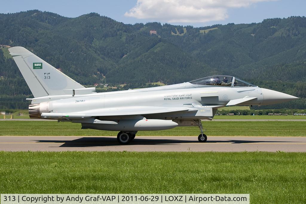 313, 2011 Eurofighter EF-2000 Typhoon F2 C/N CS015, Saudi Arabia Air Force EF2000