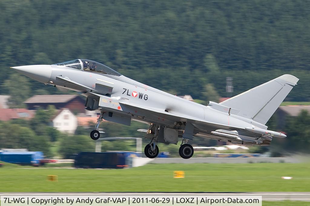 7L-WG, 2008 Eurofighter EF-2000 Typhoon S C/N GS024, Austrian Air Force EF2000