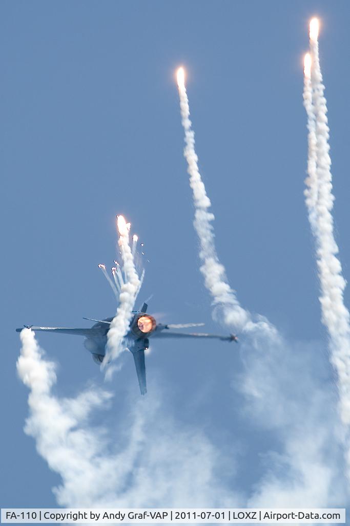 FA-110, SABCA F-16AM Fighting Falcon C/N 6H-110, Belgian Air Force F-16