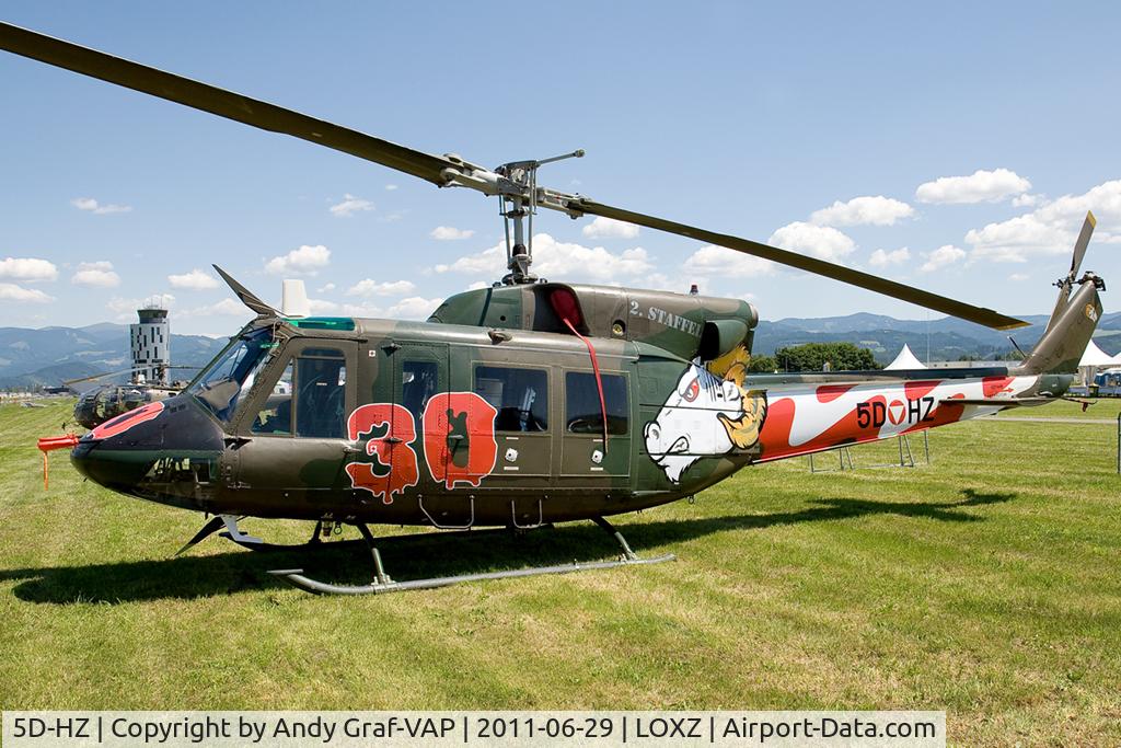 5D-HZ, Agusta AB-212 C/N 5622, Austrian Air Force Bell 212