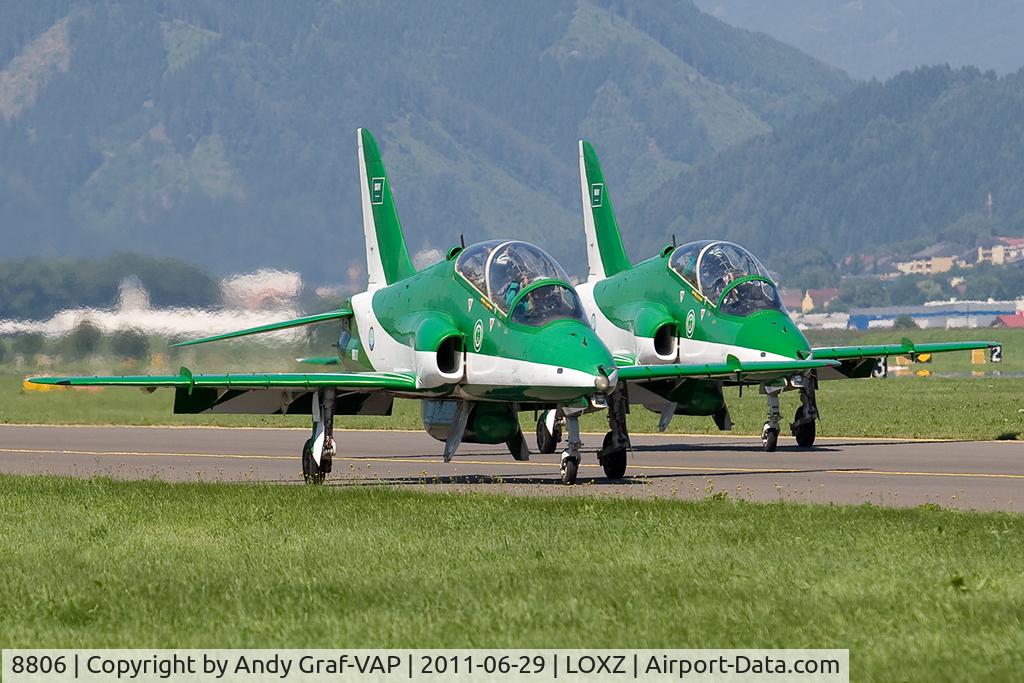 8806, British Aerospace Hawk 65A C/N 6Y020, Saudi Hawks BAE Hawk