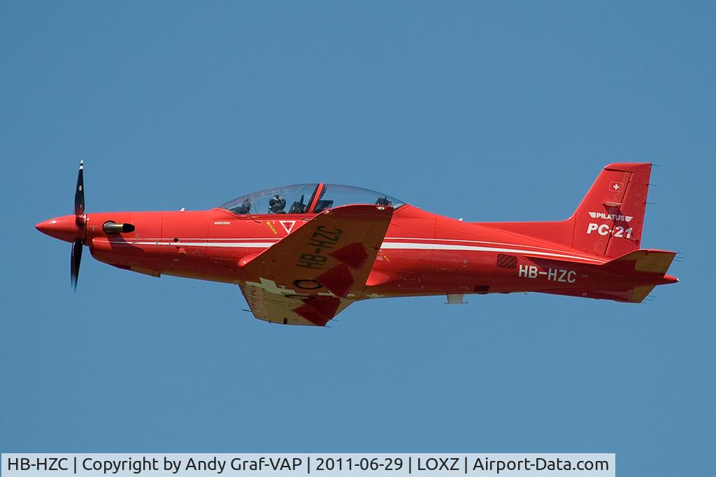 HB-HZC, 2005 Pilatus PC-21 C/N 101, PC-21