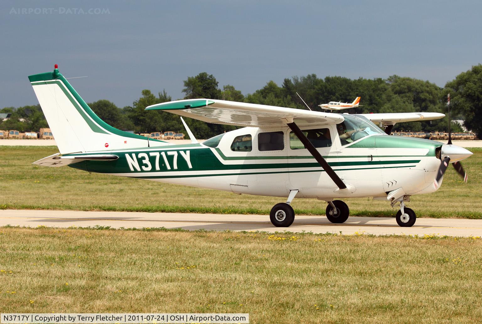 N3717Y, 1963 Cessna 210C C/N 21058217, 1963 Cessna 210C, c/n: 21058217 at 2011 Oshkosh