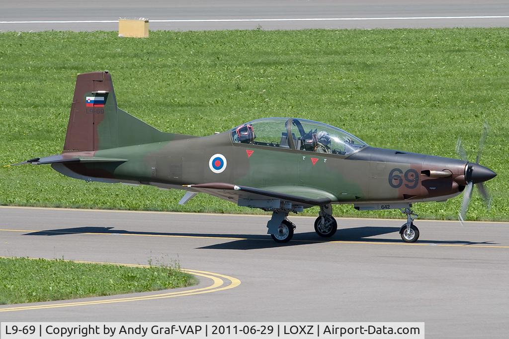 L9-69, Pilatus PC-9M Hudournik C/N 642, Srpska Air Force PC-9