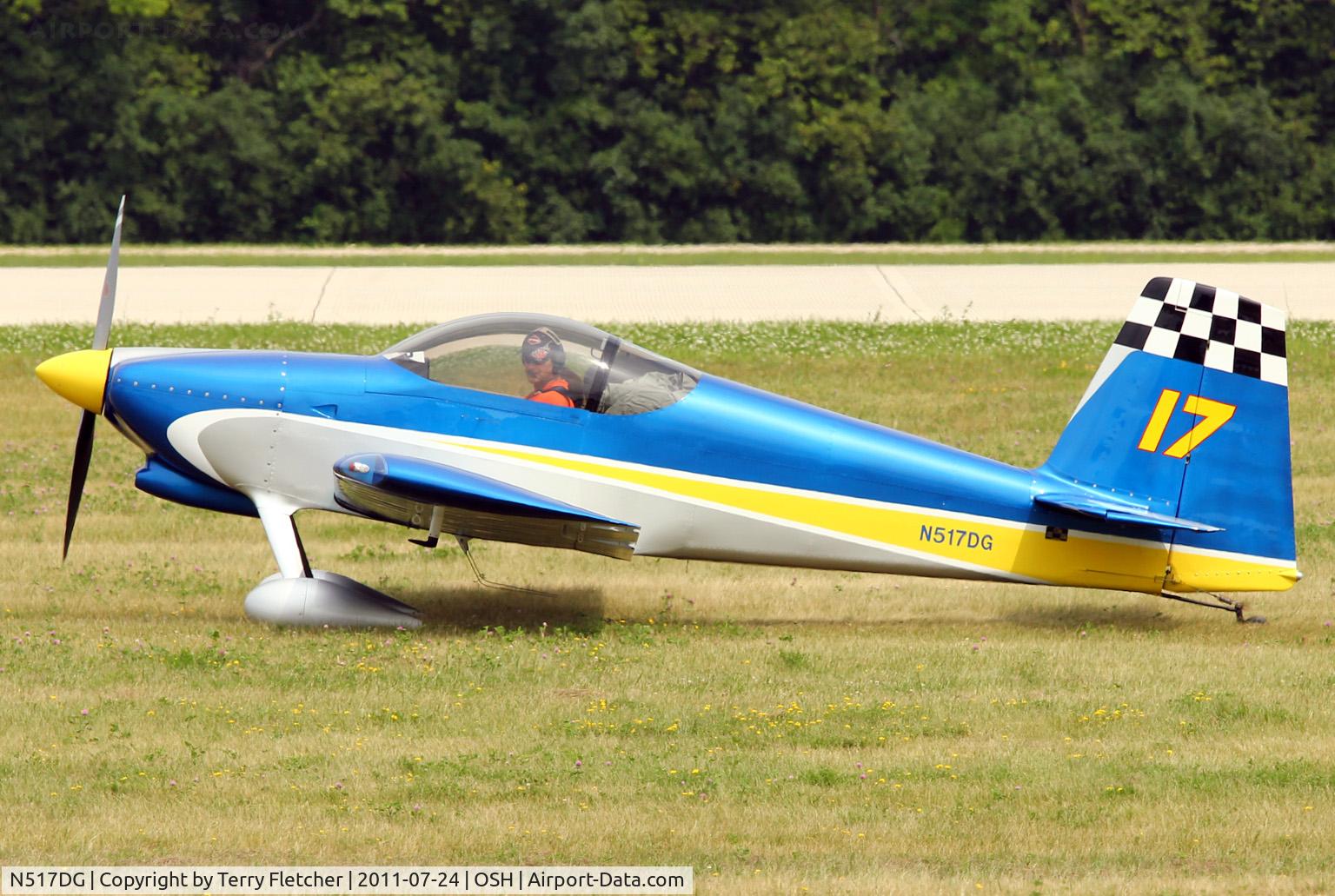 N517DG, Vans RV-7 C/N 72314, Hall Don H RV-7, c/n: 72314 at 2011 Oshkosh