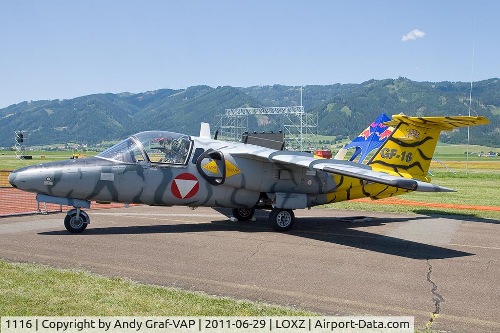 1116, Saab 105OE C/N 105416, Austrian Air Force Saab 105