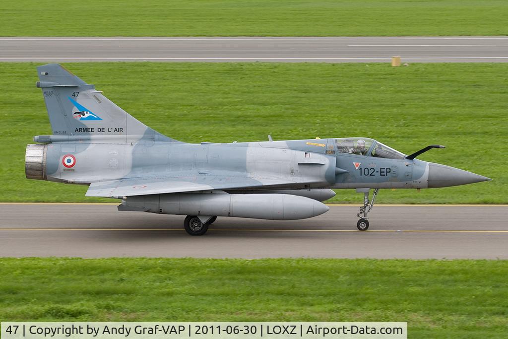 47, Dassault Mirage 2000-5F C/N 217, French Air Force Mirage 2000