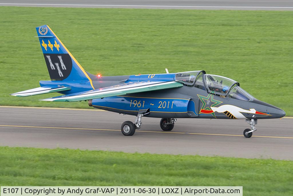 E107, Dassault-Dornier Alpha Jet E C/N E107, French Air Force Alpha Jet