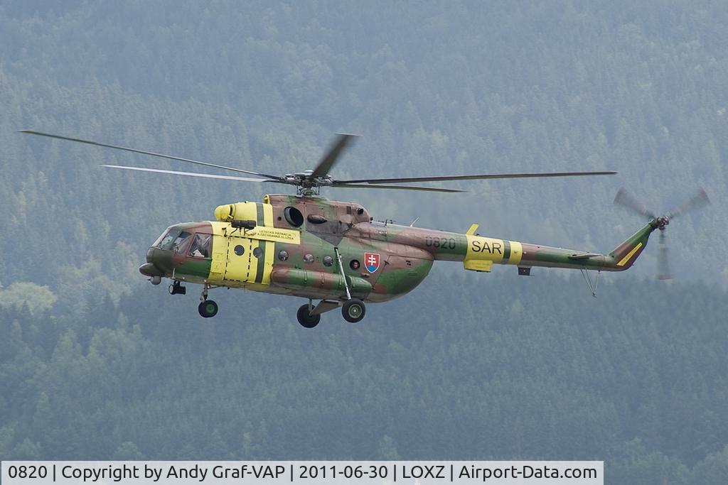 0820, Mil Mi-17M C/N 108M20, Slovakia Air Force MIL17
