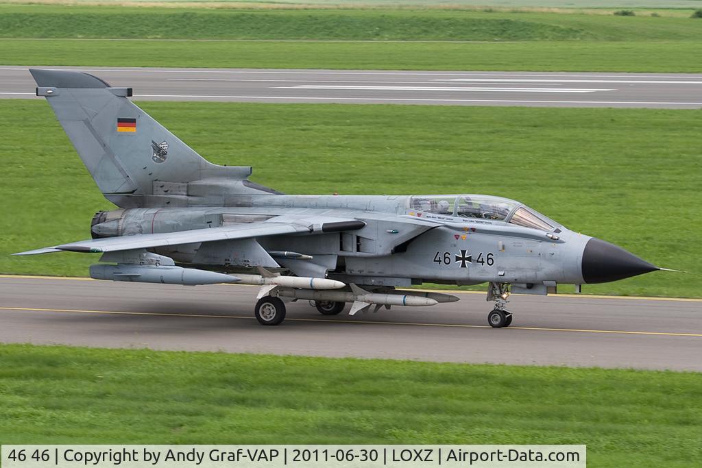 46 46, Panavia Tornado ECR C/N 876/GS279/4346, German Air Force Tornado