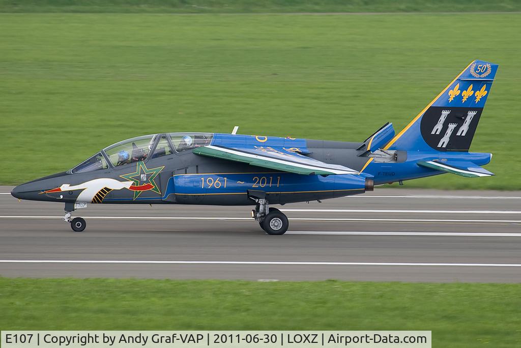 E107, Dassault-Dornier Alpha Jet E C/N E107, French Air Force Alpha Jet