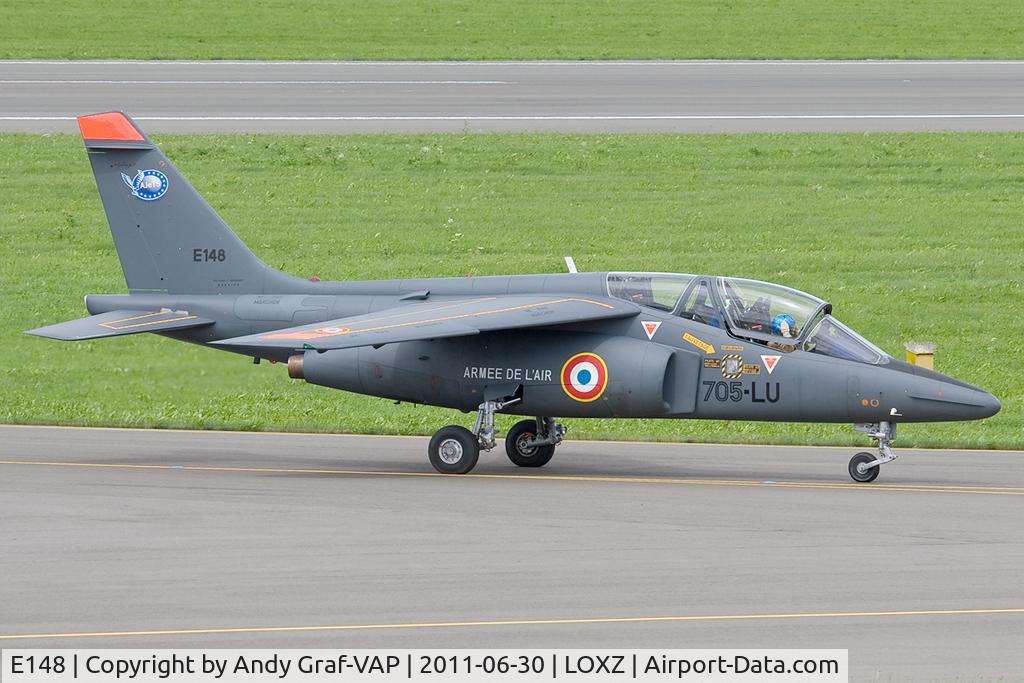 E148, Dassault-Dornier Alpha Jet E C/N E148, French Air Force Alpha Jet