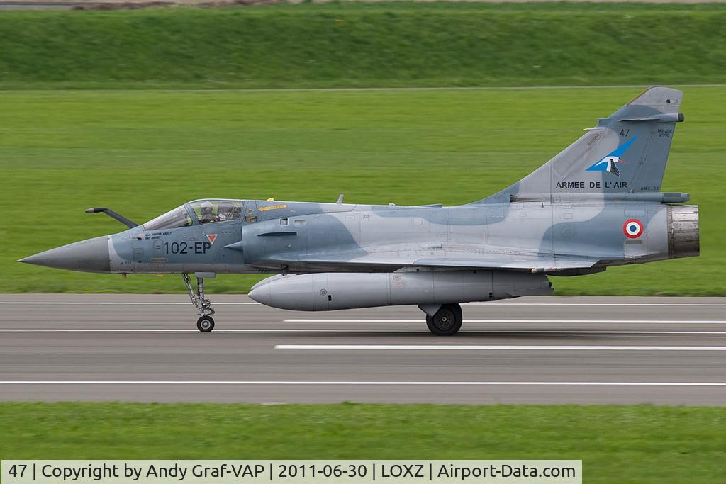 47, Dassault Mirage 2000-5F C/N 217, French Air Force Mirage 2000