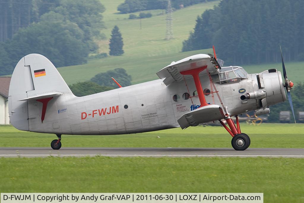 D-FWJM, 1976 PZL-Mielec An-2T Colt C/N 1G166-38, AN-2