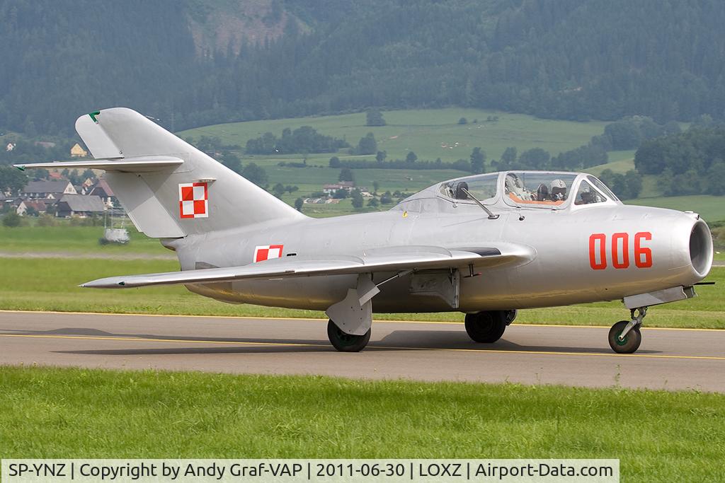 SP-YNZ, Mikoyan-Gurevich MiG-15UTI C/N 1A06006, MIG15