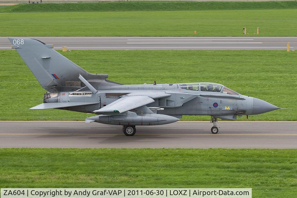 ZA604, 1982 Panavia Tornado GR.4 C/N 131/BT027/3068, Royal Air Force Tornado