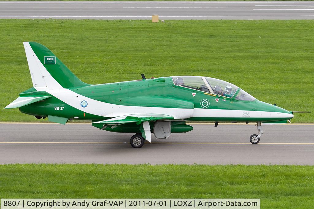8807, British Aerospace Hawk 65A C/N SA026/330, Saudi Hawks BAE Hawk