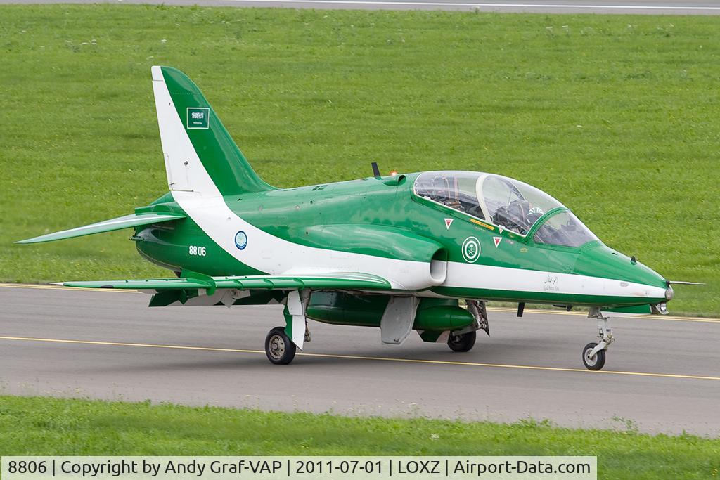 8806, British Aerospace Hawk 65A C/N 6Y020, Saudi Hawks BAE Hawk
