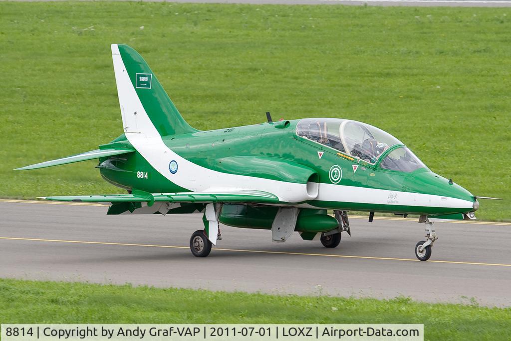 8814, British Aerospace Hawk 65A C/N SA024/328, Saudi Hawks BAE Hawk