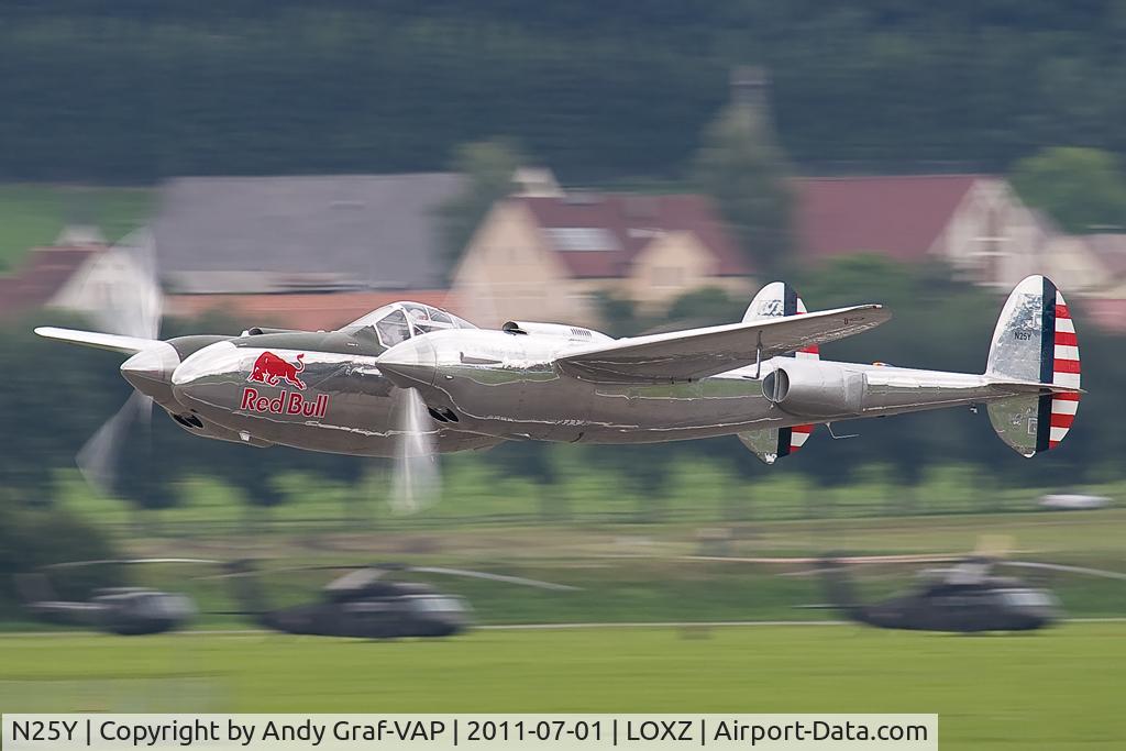 N25Y, 1944 Lockheed P-38L-5LO Lightning C/N AF44-53254, Flying Bulls P-38