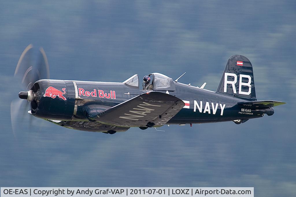 OE-EAS, 1945 Vought F4U-4 Corsair C/N 9149, Fyling Bulls Vought F4U