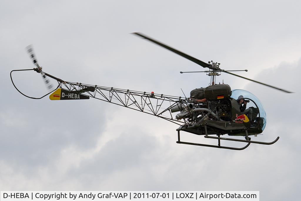 D-HEBA, 1966 Bell-Soloy 47G-3B-1T C/N 3575, Flying Bulls Bell 47