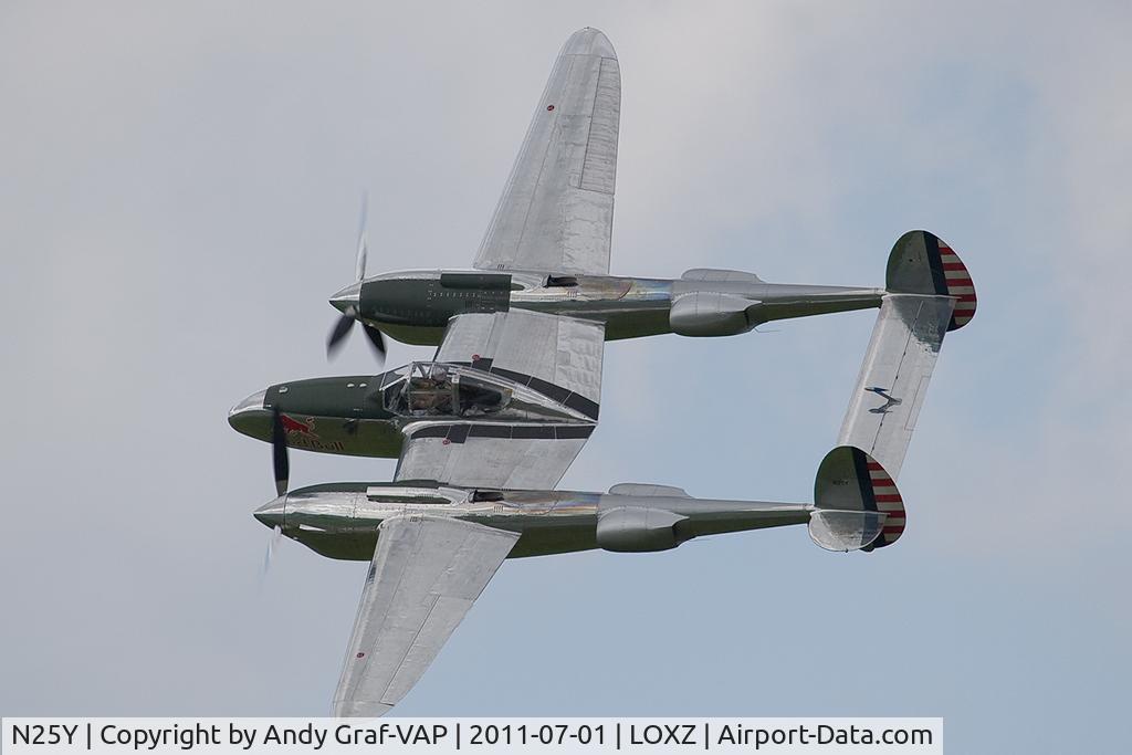 N25Y, 1944 Lockheed P-38L-5LO Lightning C/N AF44-53254, Flying Bulls P-38
