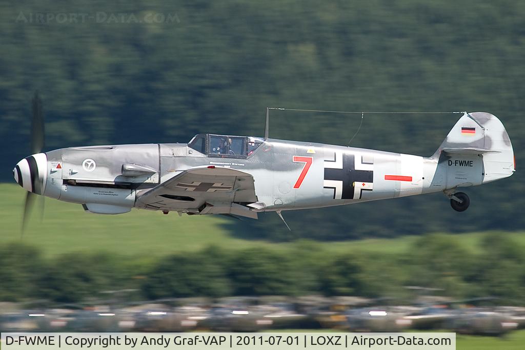 D-FWME, Messerschmitt Bf-109G-4 C/N 0139, ME 109