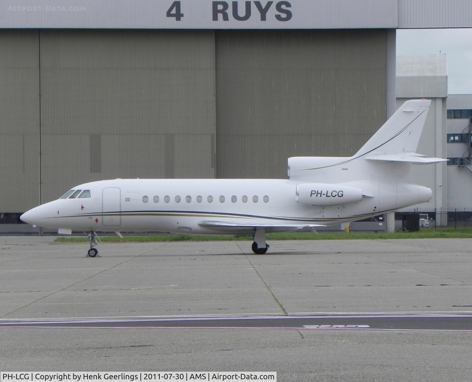 PH-LCG, 1995 Dassault Mystere Falcon 900 C/N 143, Schiphol General Aviation
