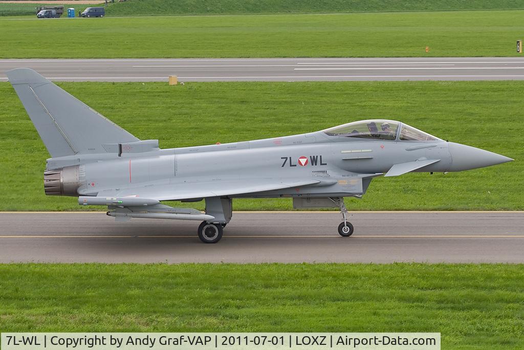 7L-WL, 2005 Eurofighter EF-2000 Typhoon S C/N GS009, Austrian Air Force EF2000