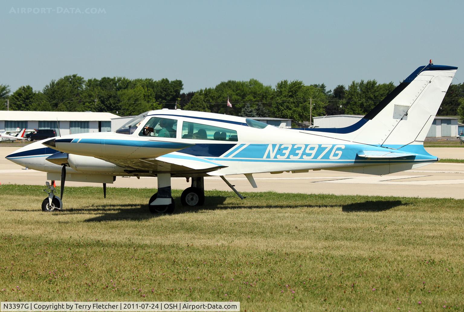 N3397G, 1976 Cessna 310R C/N 310R0821, 1976 Cessna 310R, c/n: 310R0821 at 2011 Oshkosh