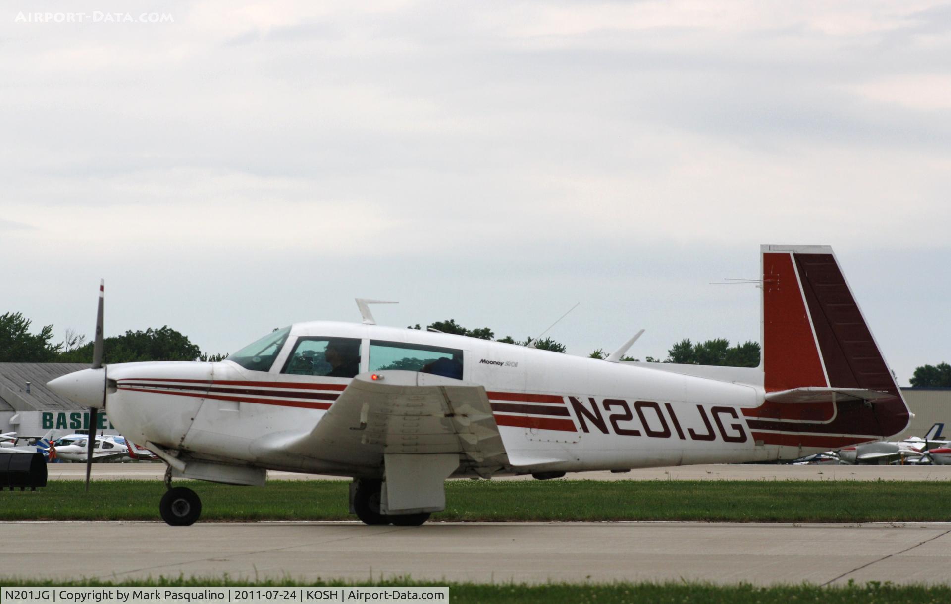 N201JG, 1976 Mooney M20J 201 C/N 24-0011, Mooney M20J