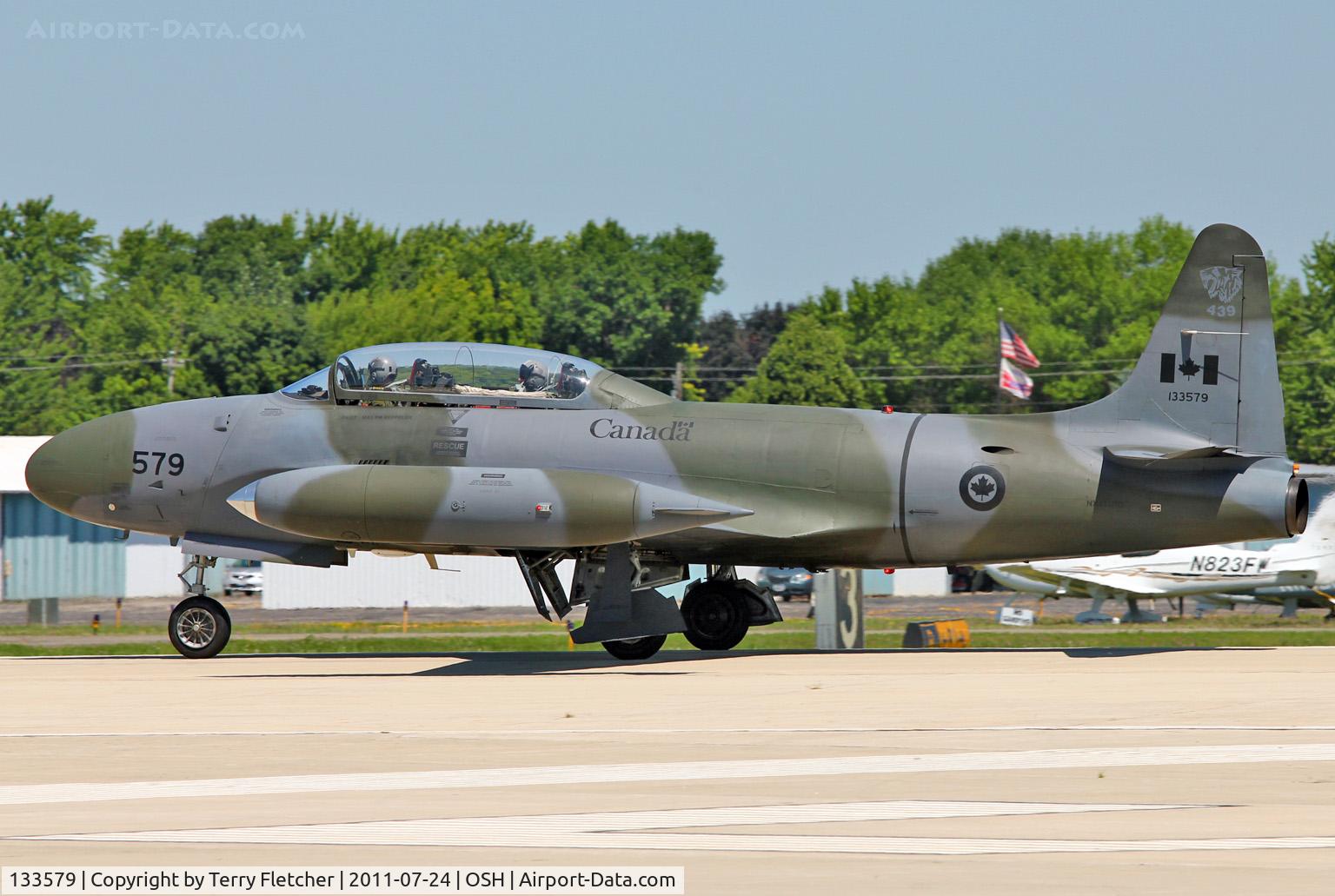 133579, 1952 Canadair CT-133 Silver Star C/N T33-579, Canadair CT-133 Silver Star, c/n: T33-579 at 2011 Oshkosh as N433RD