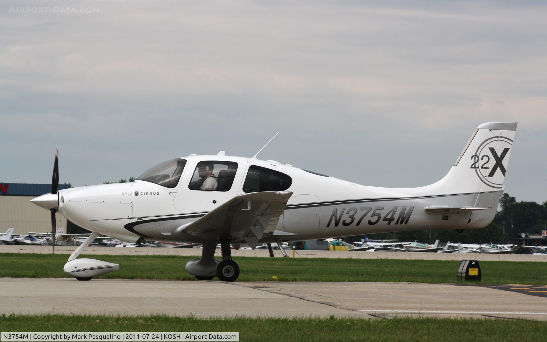 N3754M, Cirrus SR22X C/N 3663, Cirrus SR22